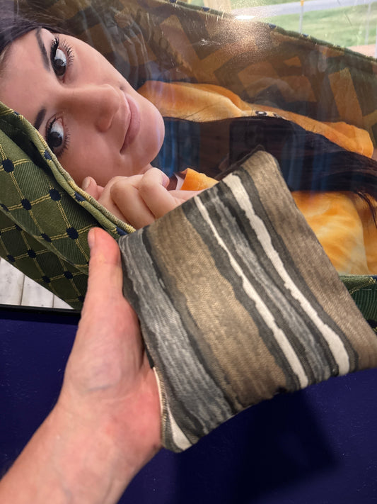 Premium Painted Stripe Canyon Cornhole Bags