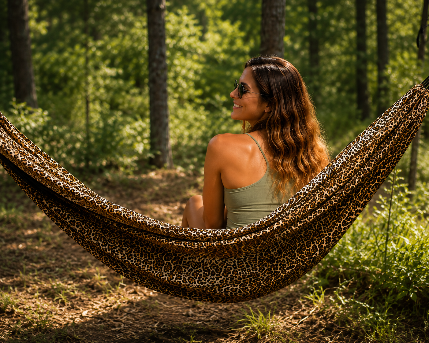 Vintage Cheetah Premium Hammock
