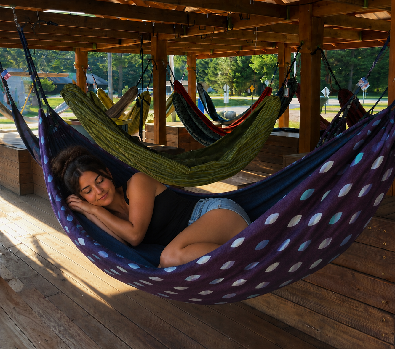 Electric Purple Hammock