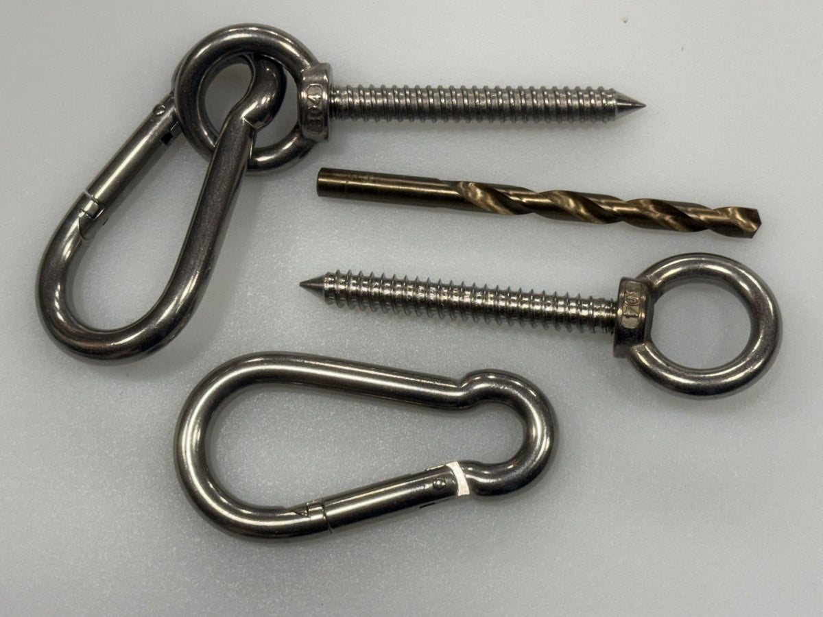 304 stainless steel hammock hanging hardware kit