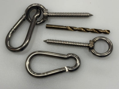 304 stainless steel hammock hanging hardware kit