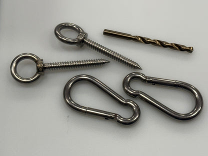304 stainless hammock hanging hardware kit components