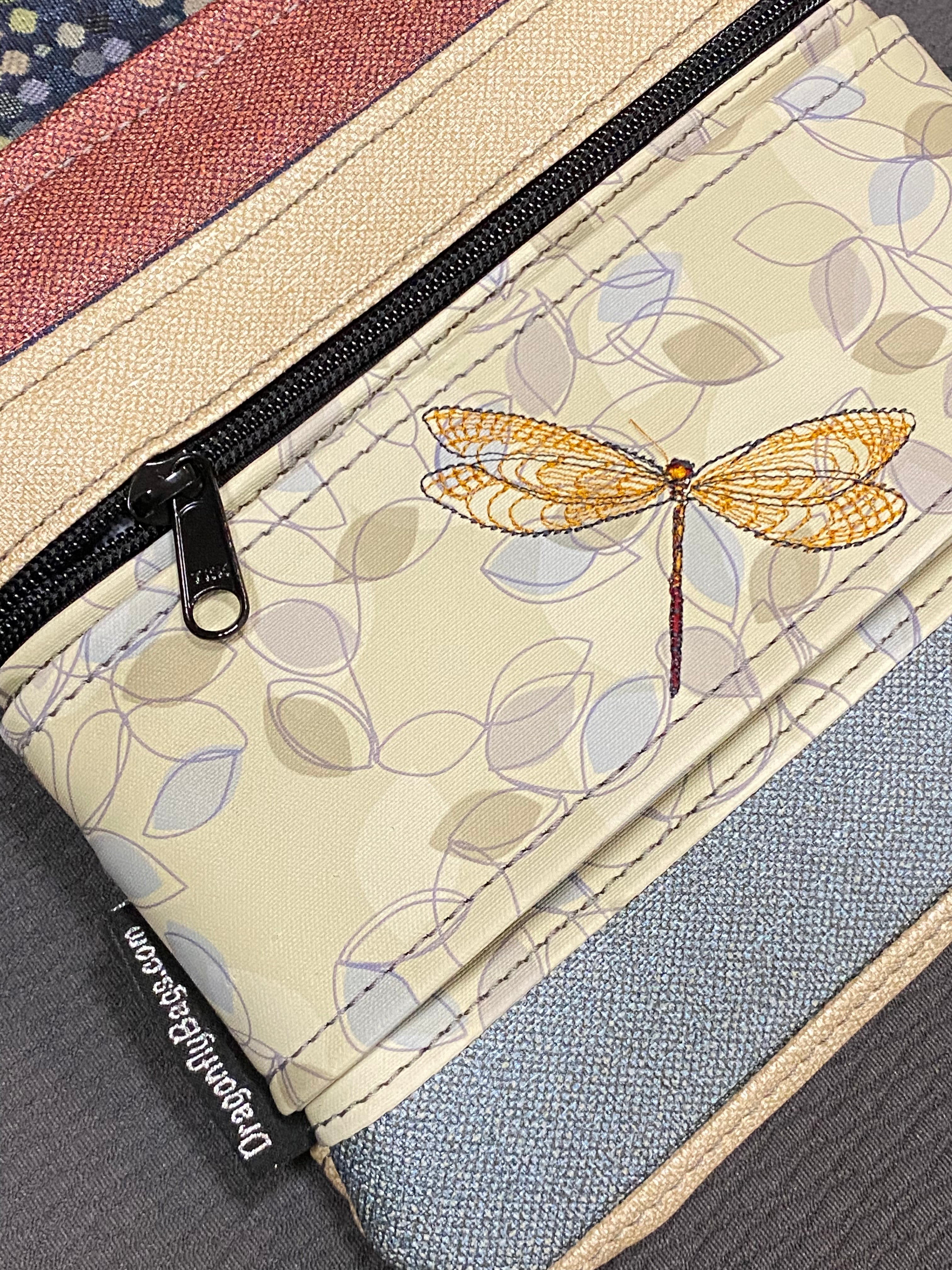 Dragonfly "Springime" Crossbody Bag